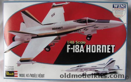 Revell 1/48 F-18A (F/A-18) Hornet Prototype, 4500 plastic model kit